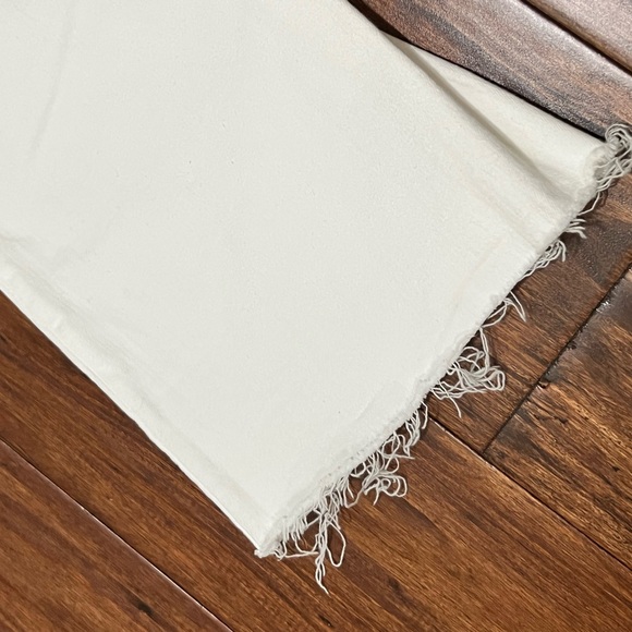 M.i.h. Power White Marakesh Stretch Slim Kick Flare Jean Sz 26 - Picture 7 of 11